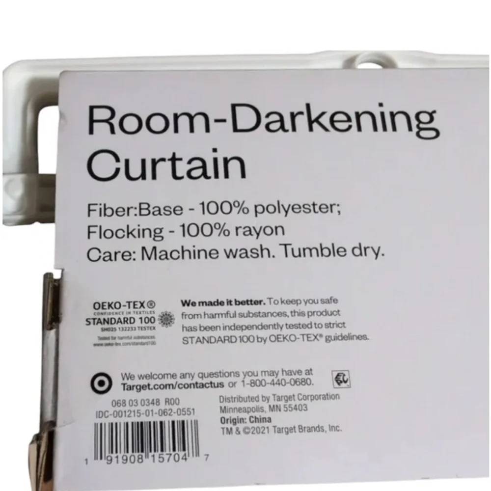 Room Essentials Elegant White Drapes - Picture 4 of 7